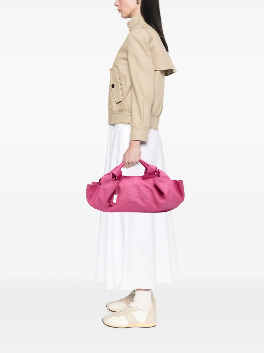 Loewe Pre-Owned 2007 Nappa Aire hobo bag | Pre-Owned | Image 2