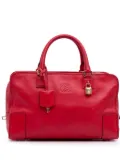 Loewe Pre-Owned 2012 Leather Amazona 36 satchel - Red