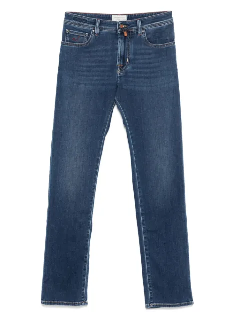 Jacob Cohën Jeans met geborduurd detail