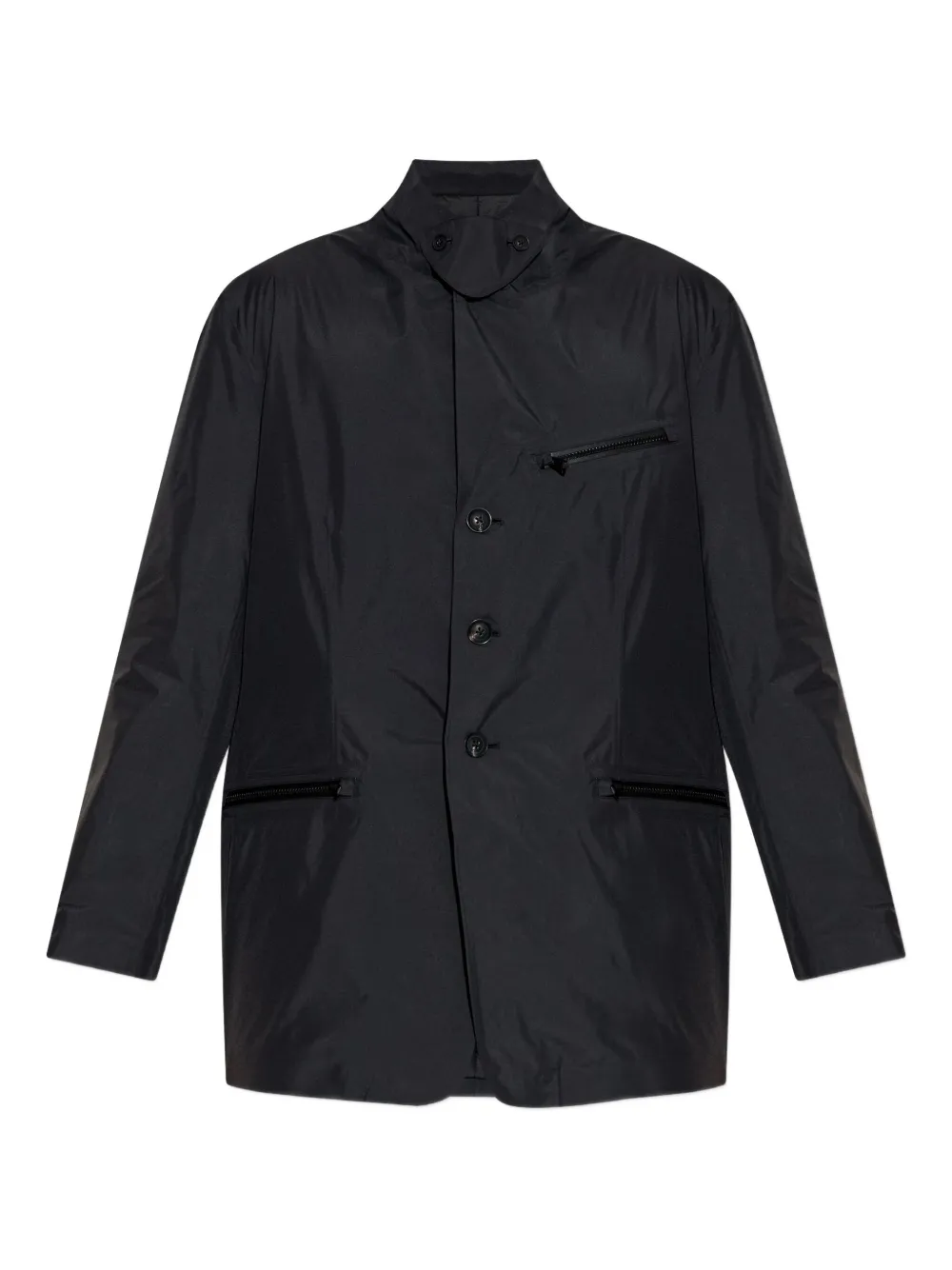 Y-3 Shirtjack met knoopsluiting Zwart