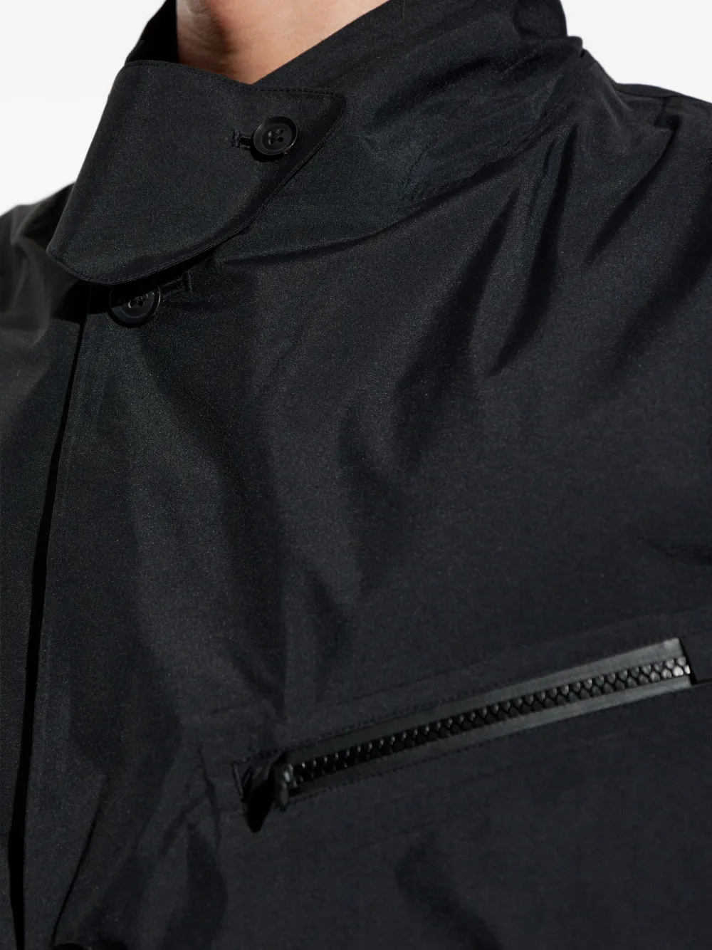 Y-3 Shirtjack met knoopsluiting Zwart