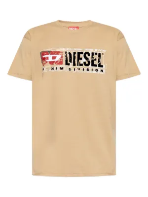 Diesel T-Isco-Div Cotton Tank Top | White | FARFETCH