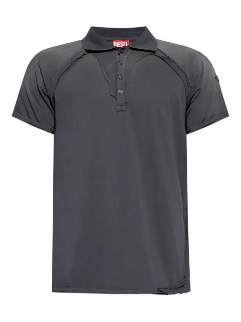 Diesel distressed embroidered T-shirt 