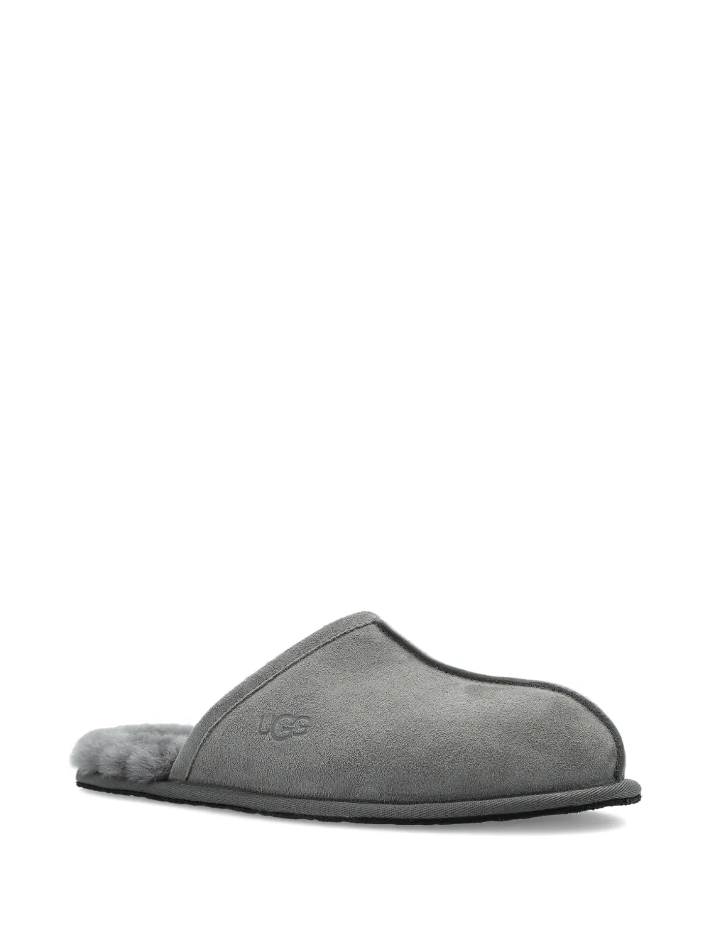 UGG Suède lammy slippers - Grijs
