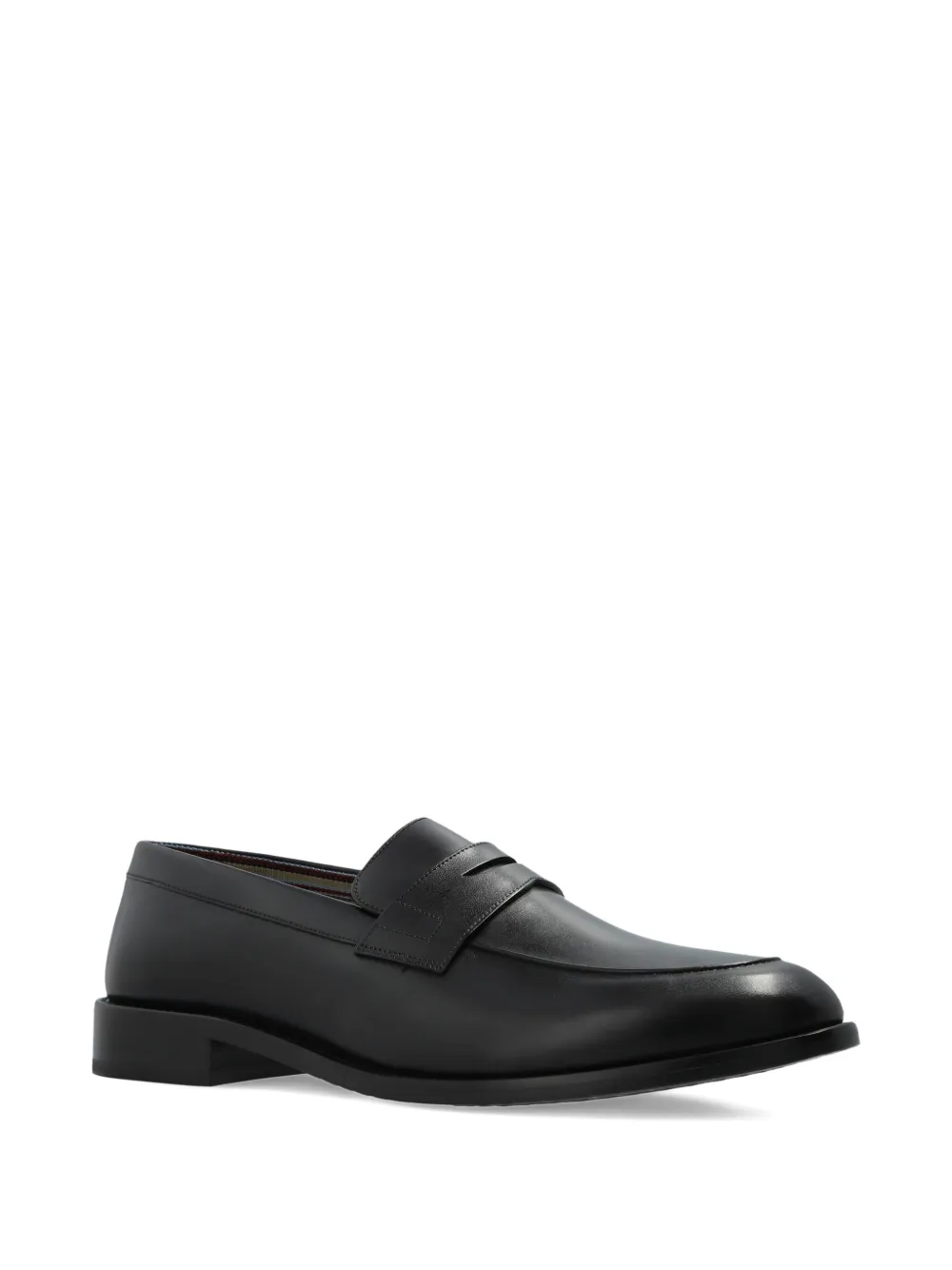 Paul Smith Leren loafers - Zwart
