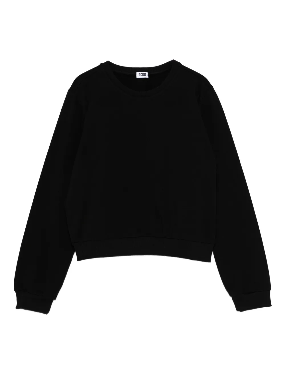 Gcds Kids logo sweatshirt Zwart