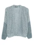 Luisa Cerano open-front cardigan - Blue
