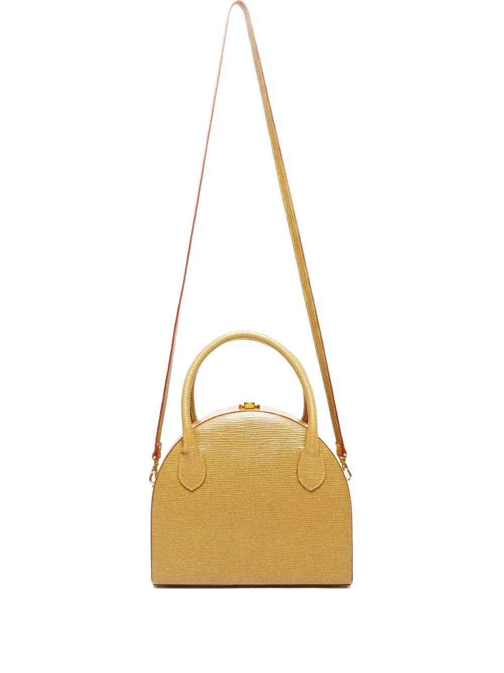 1980-1990s mini Trunk satchel bag