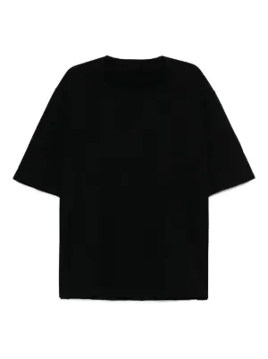Casey Casey Big Rag Cotton T-shirt | Black | FARFETCH AU