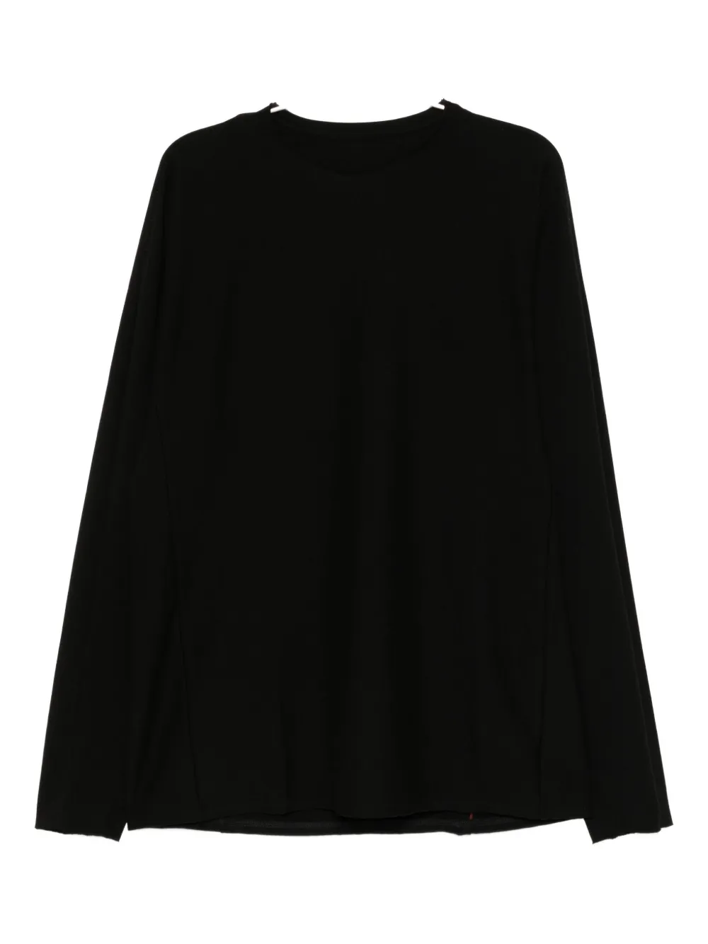 Devoa Cotton T-shirt In Black