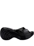 Melissa x Diesel Quantum platform wave slides - Black