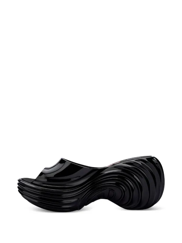 Melissa x Diesel Quantum プラットフォーム サンダル | ブラック