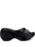 Melissa x Diesel Quantum platform wave slides - Black