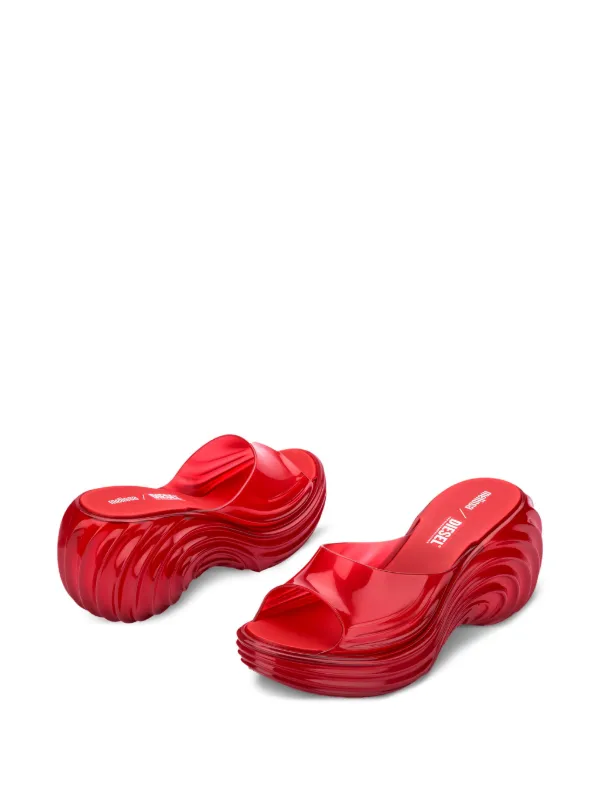 x Melissa 40mm Court mules