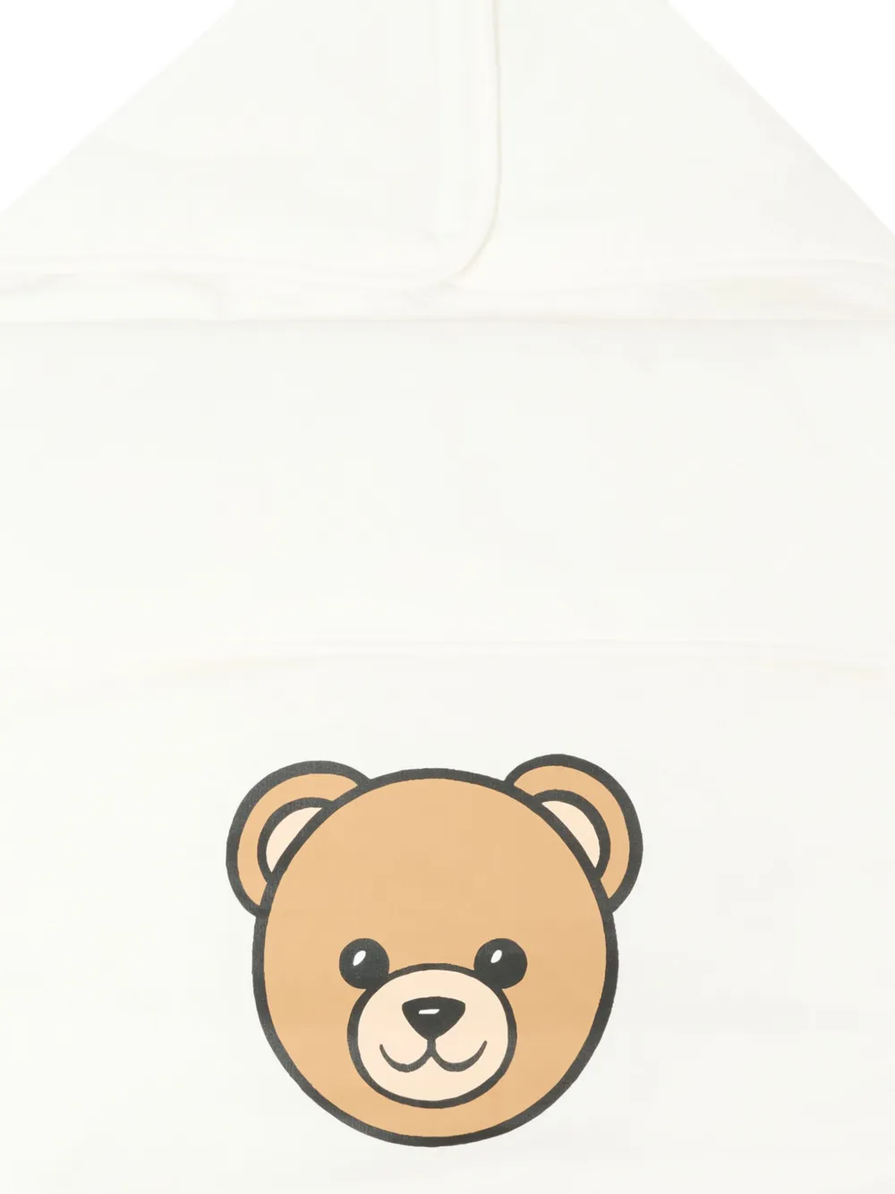 Moschino Kids Slaapzak met teddybeerprint Wit