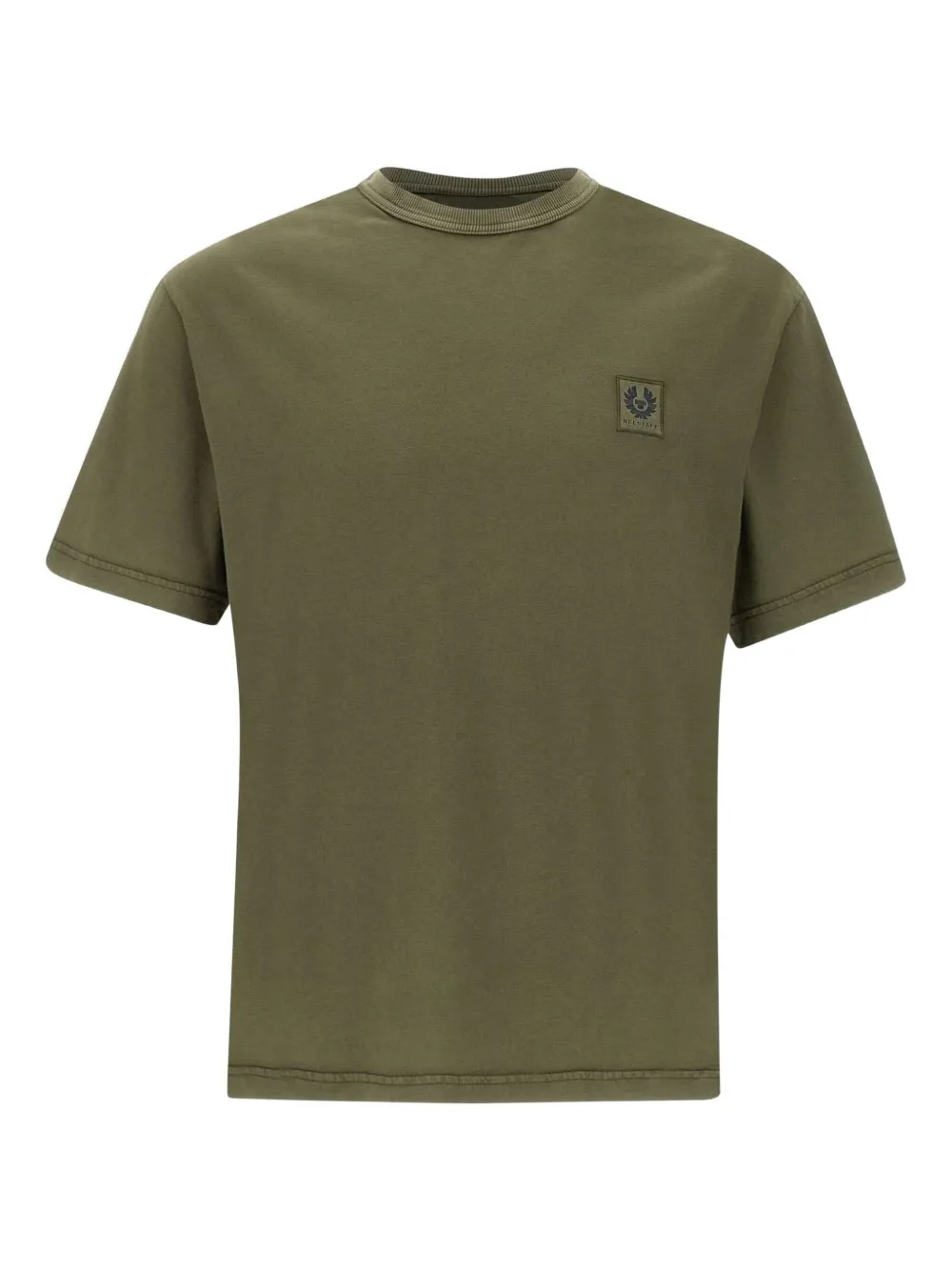 Belstaff Hockley logo-patch T-shirt | Green | Image 1