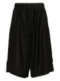 Julius Umbra drop-crotch shorts - Black