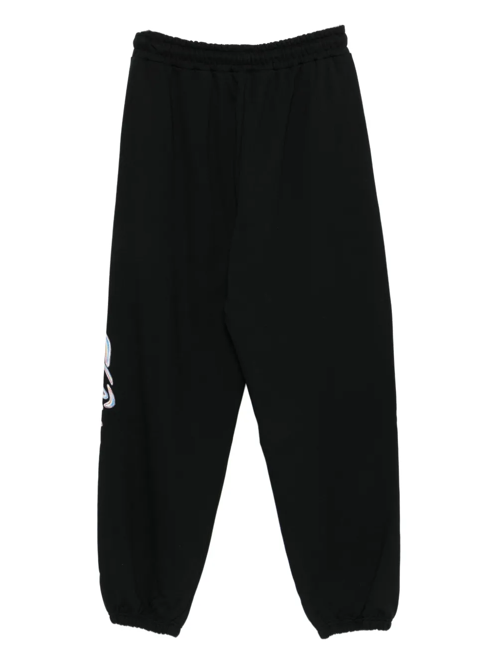 FLÂNEUR logo-print track pants - Zwart