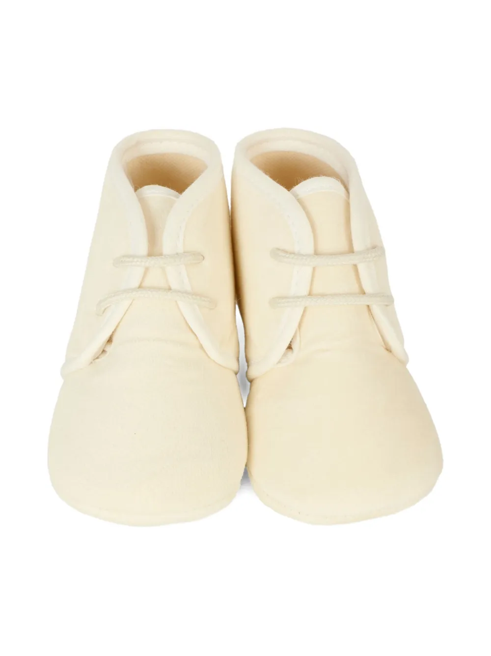 Paz Rodriguez lace-up pre-walkers Neutrals