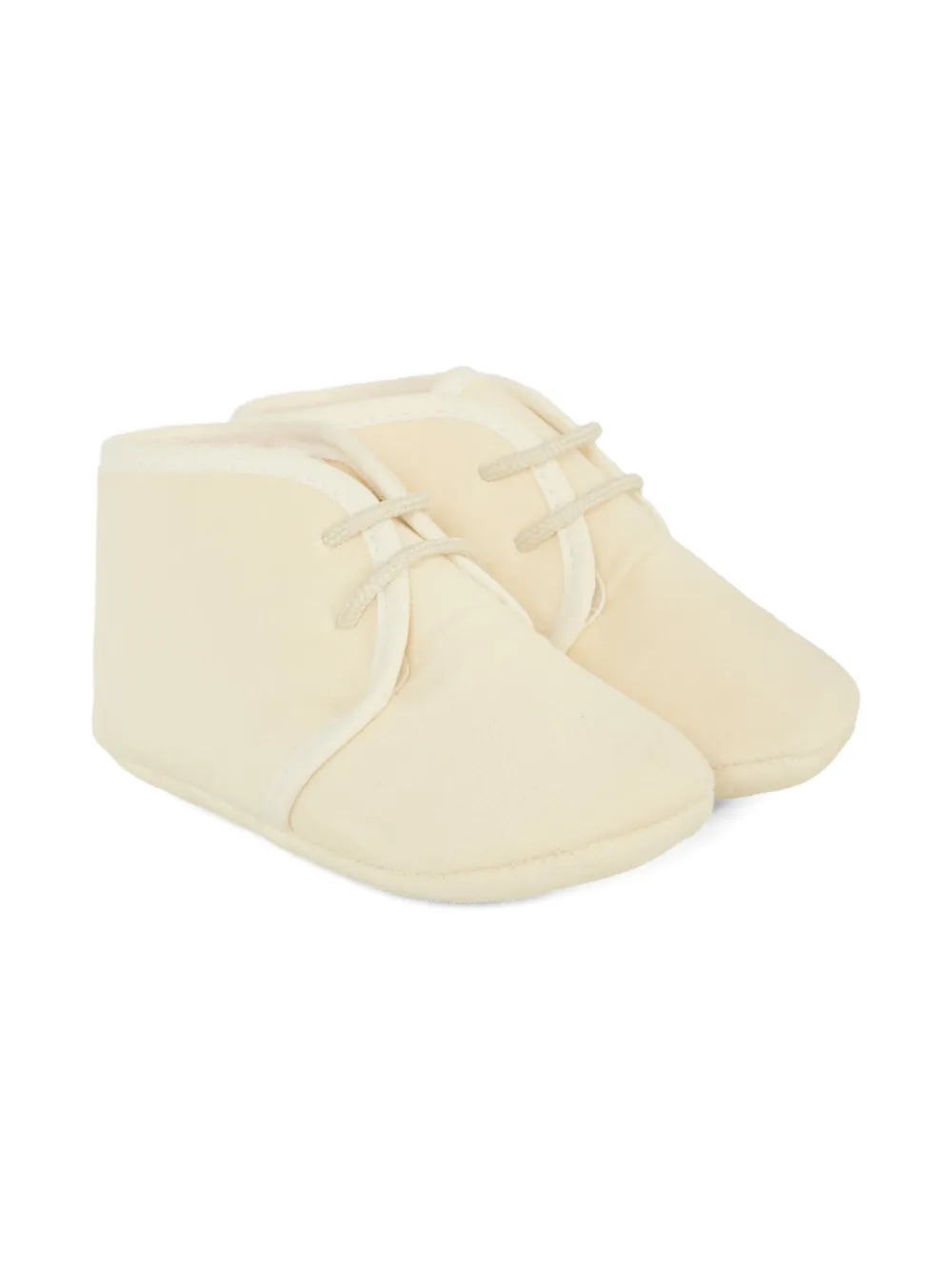 Paz Rodriguez lace-up pre-walkers Neutrals