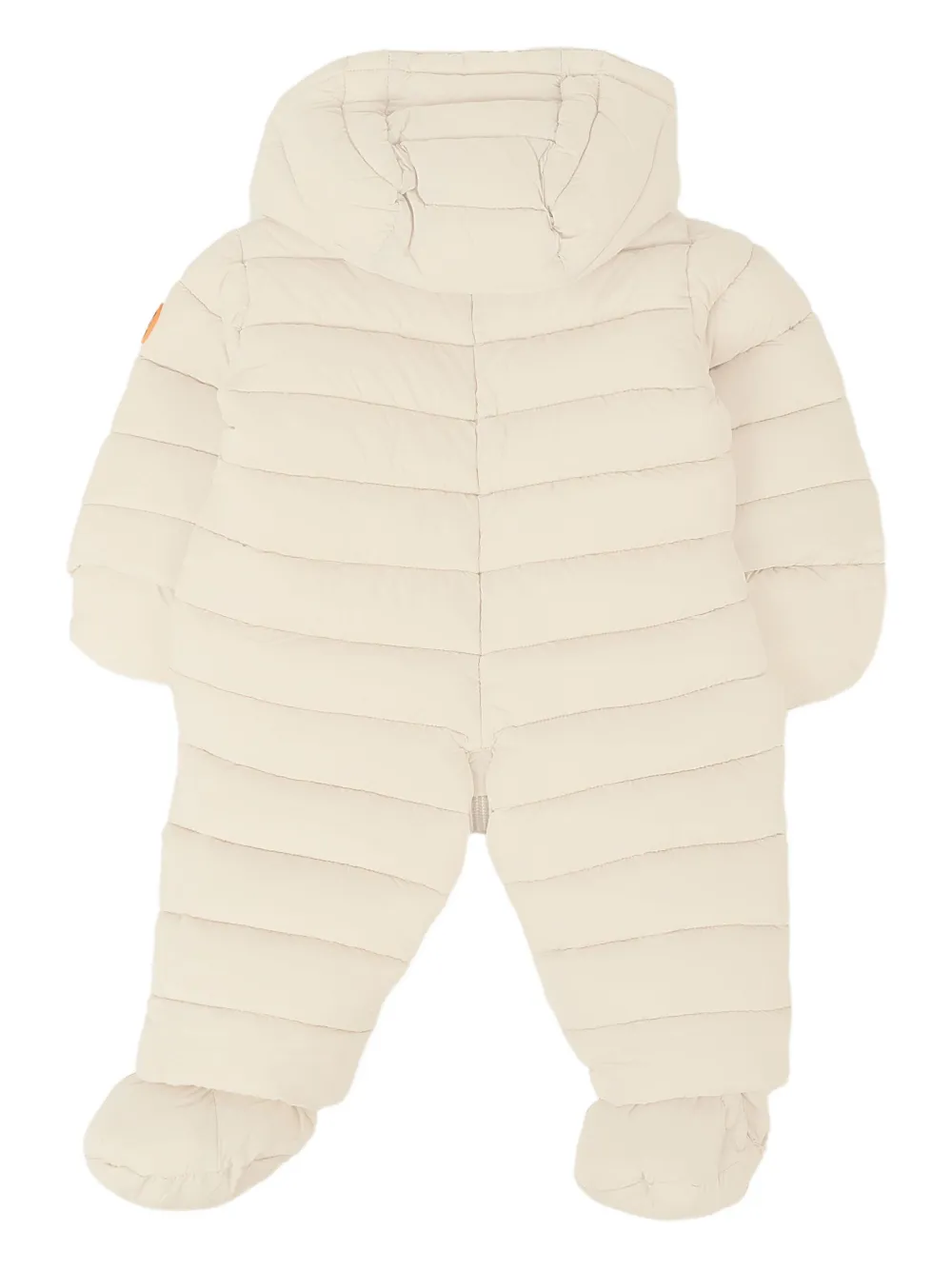 Save The Duck Hooded Quilted Snowsuit In White