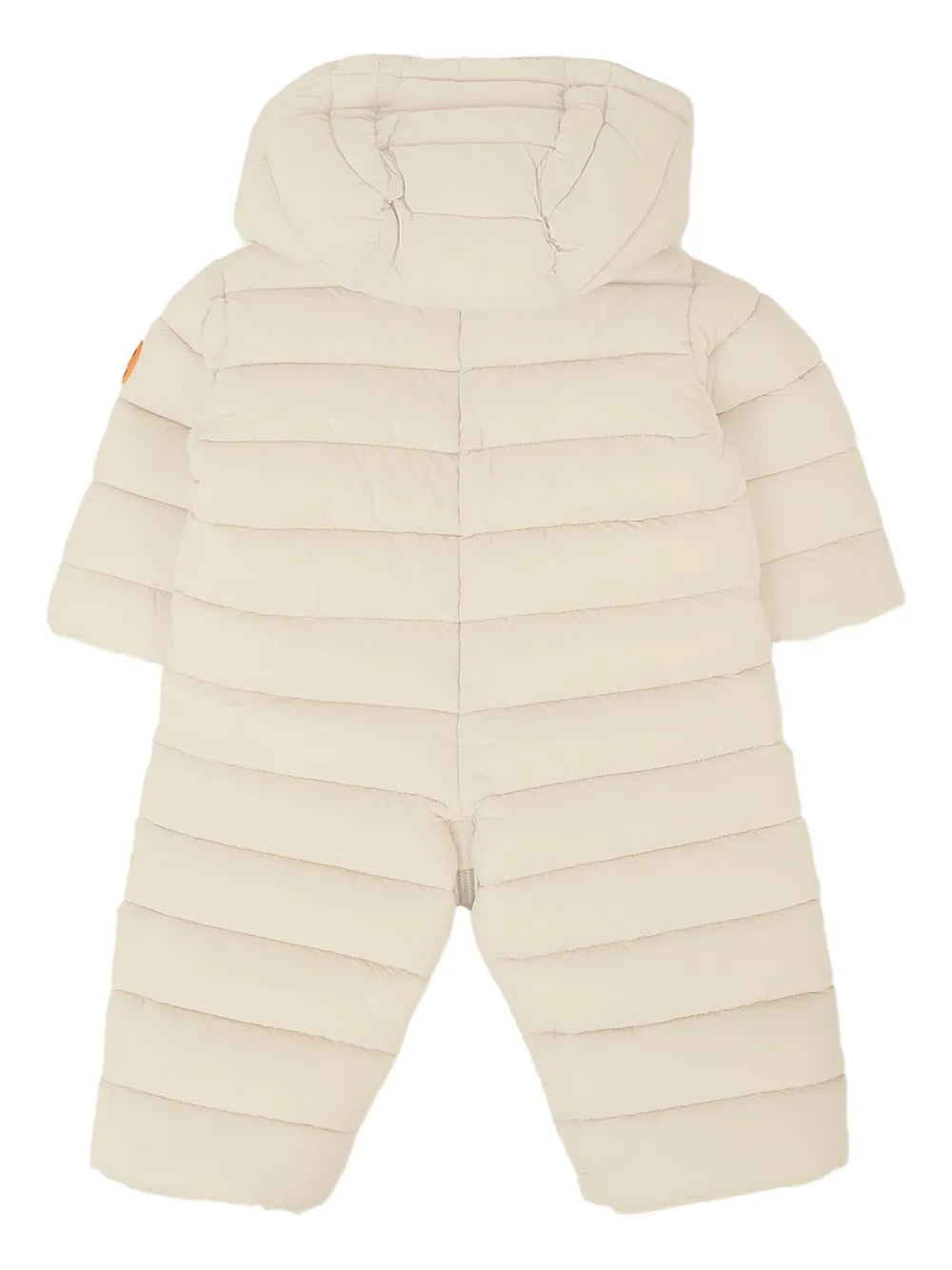 Save The Duck Hooded Quilted Snowsuit In White