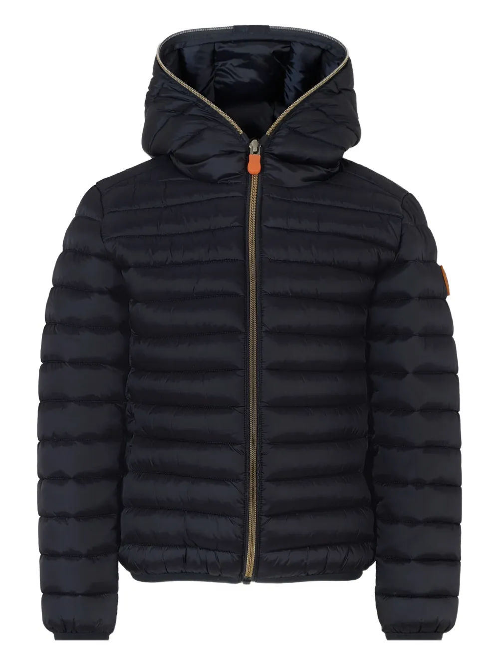 Save The Duck Kids hooded quilted jacket | Black | Image 1