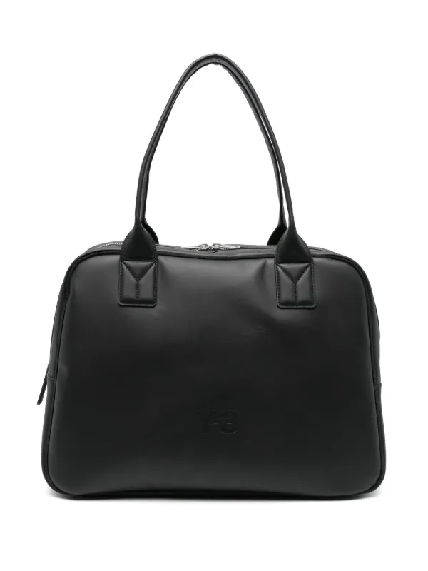 Y-3 ブラック ショルダーバッグ Y-3 ロゴ ショルダーバッグ | ブラック | FARFETCH JP