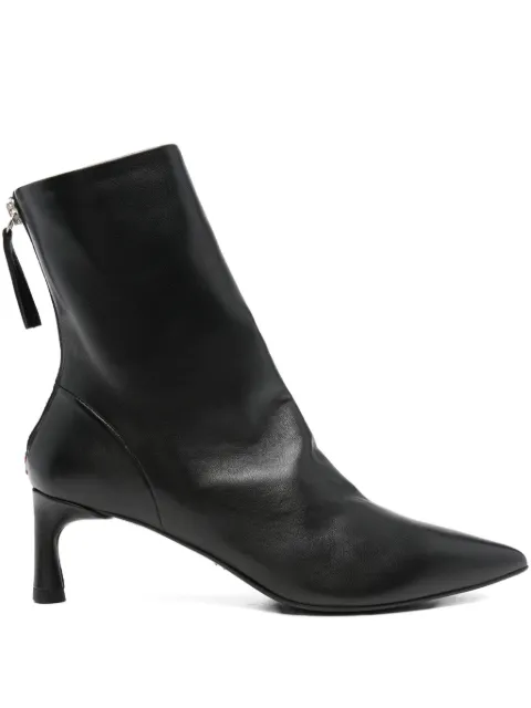 Halmanera pointed-toe zip-detail boots