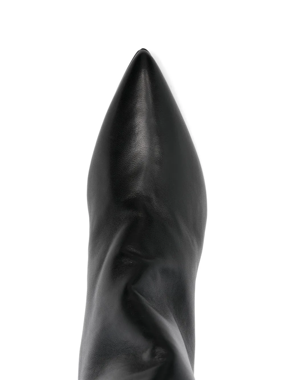 Halmanera pointed-toe zip-detail boots Zwart