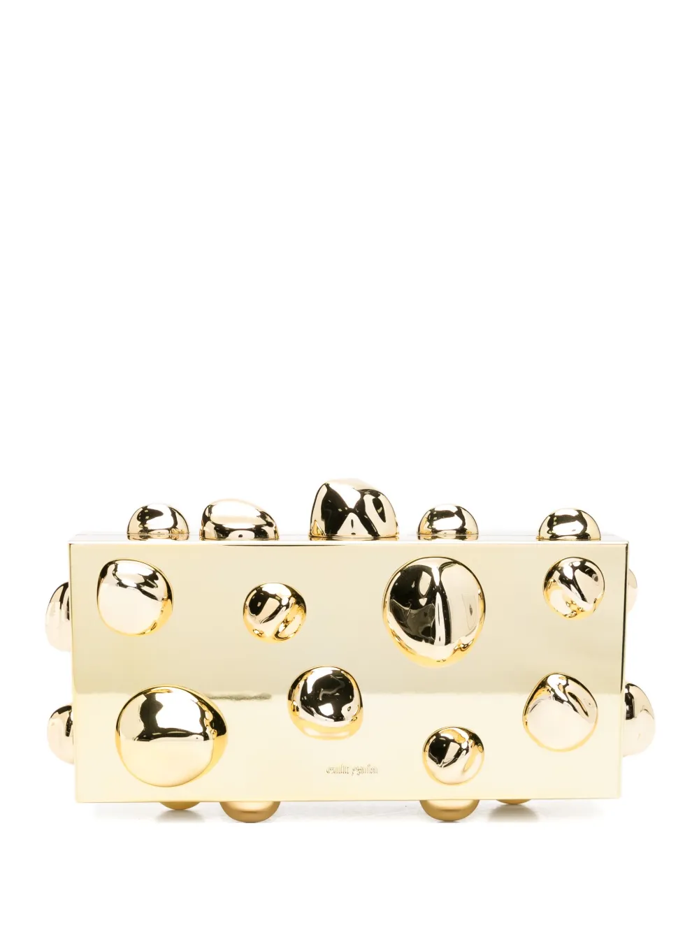 Cult Gaia Orbs clutch verfraaid met studs Goud