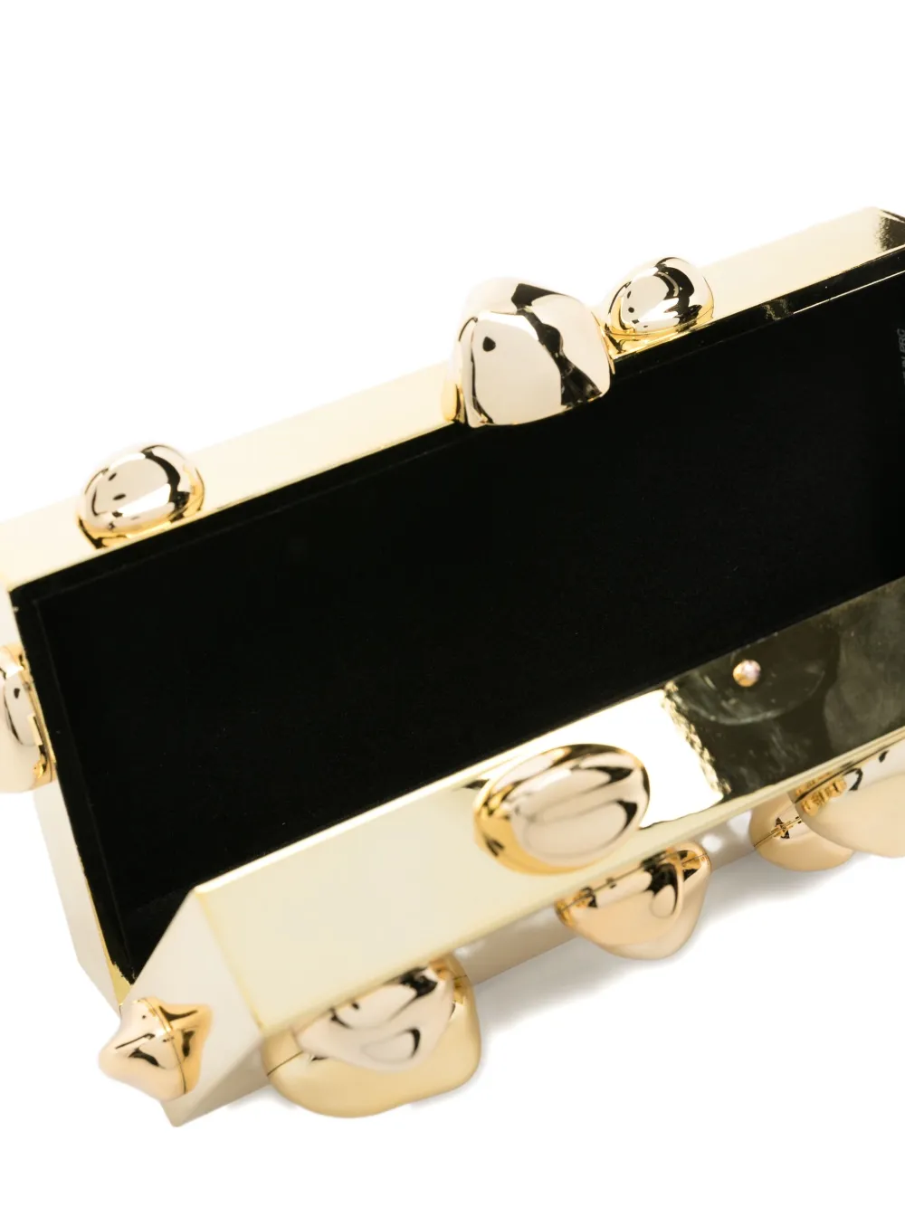 Cult Gaia Orbs clutch verfraaid met studs Goud