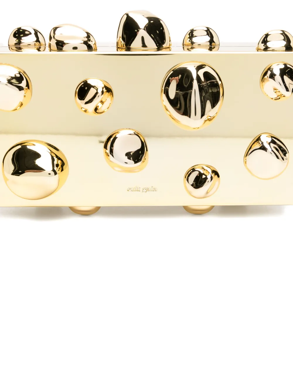 Cult Gaia Orbs clutch verfraaid met studs Goud