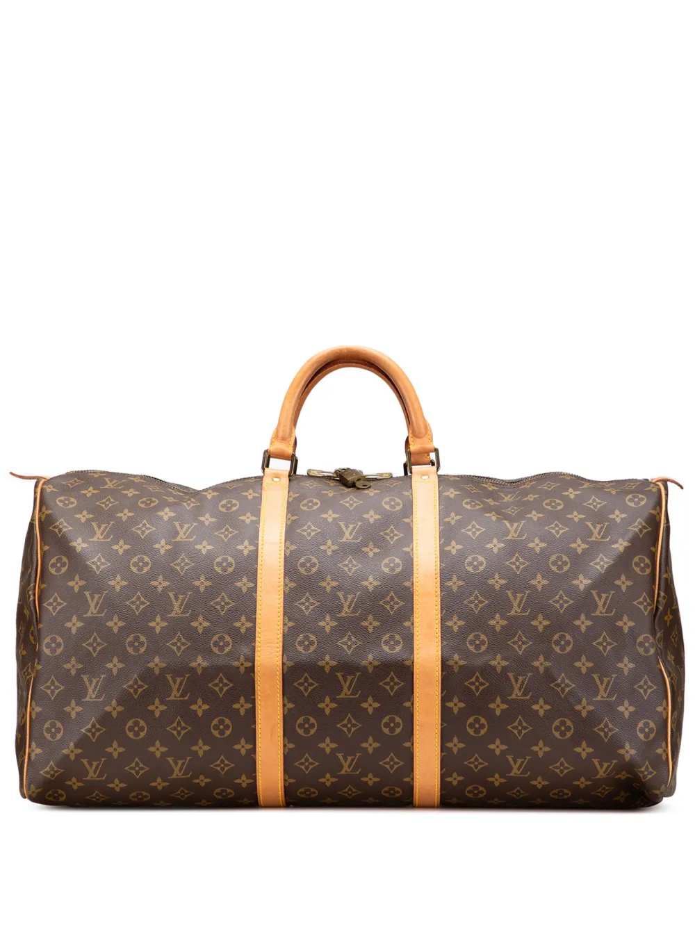 Louis Vuitton Pre-Owned 1985 Monogram Keepall 60 travel bag | Brown | Image 1