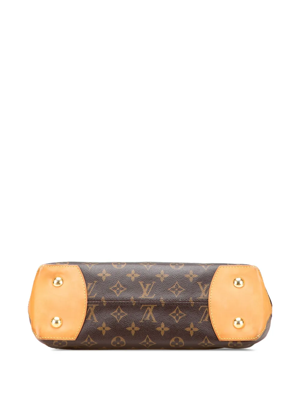 Pre-owned Louis Vuitton 2011 Monogram Wilshire Pm Handbag In Brown