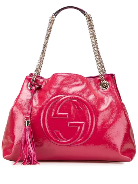 Gucci Pre-Owned tote Soho mediana de charol con cadena 2000-2015