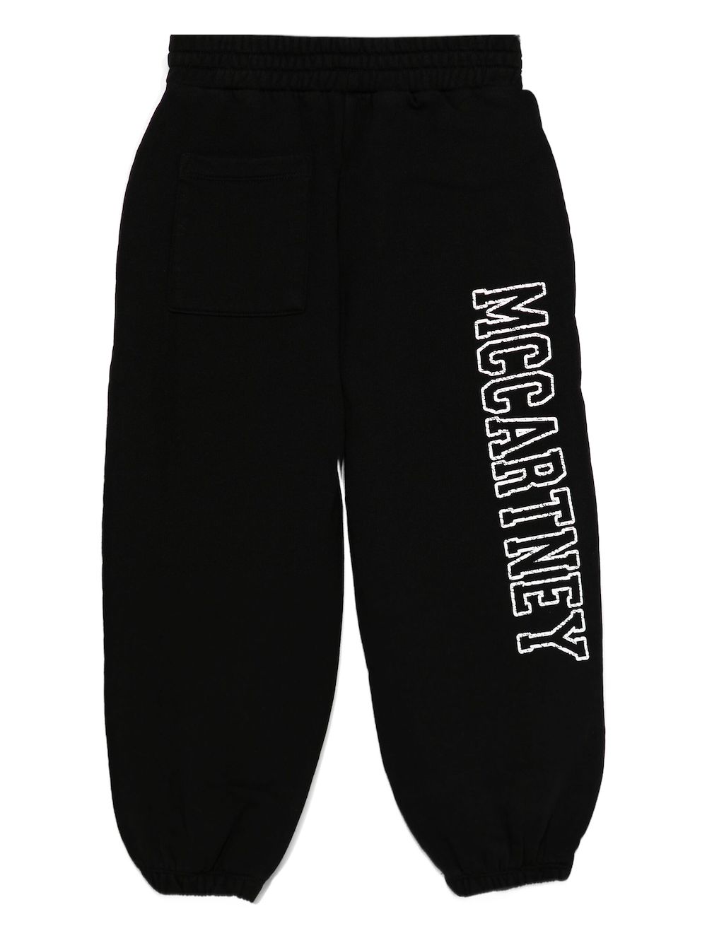 Stella McCartney Kids athletic-logo sweatpants Zwart