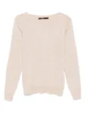 Seventy ribbed long-sleeves top - Gold