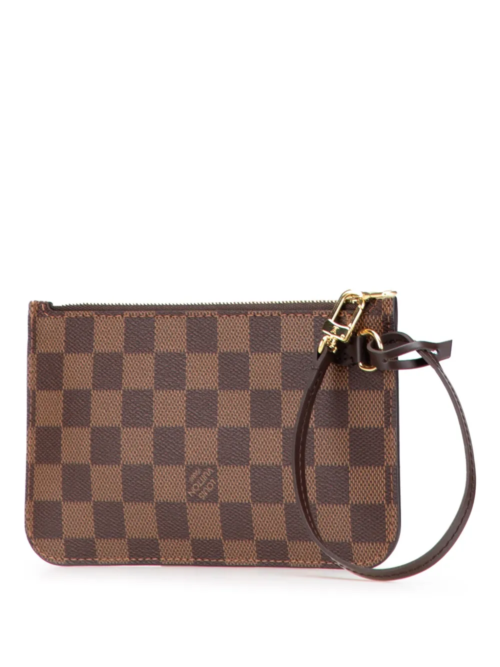 Louis Vuitton Pre-Owned 2000-2025 Damier Ebene Neverfull PM pouch | Image 2