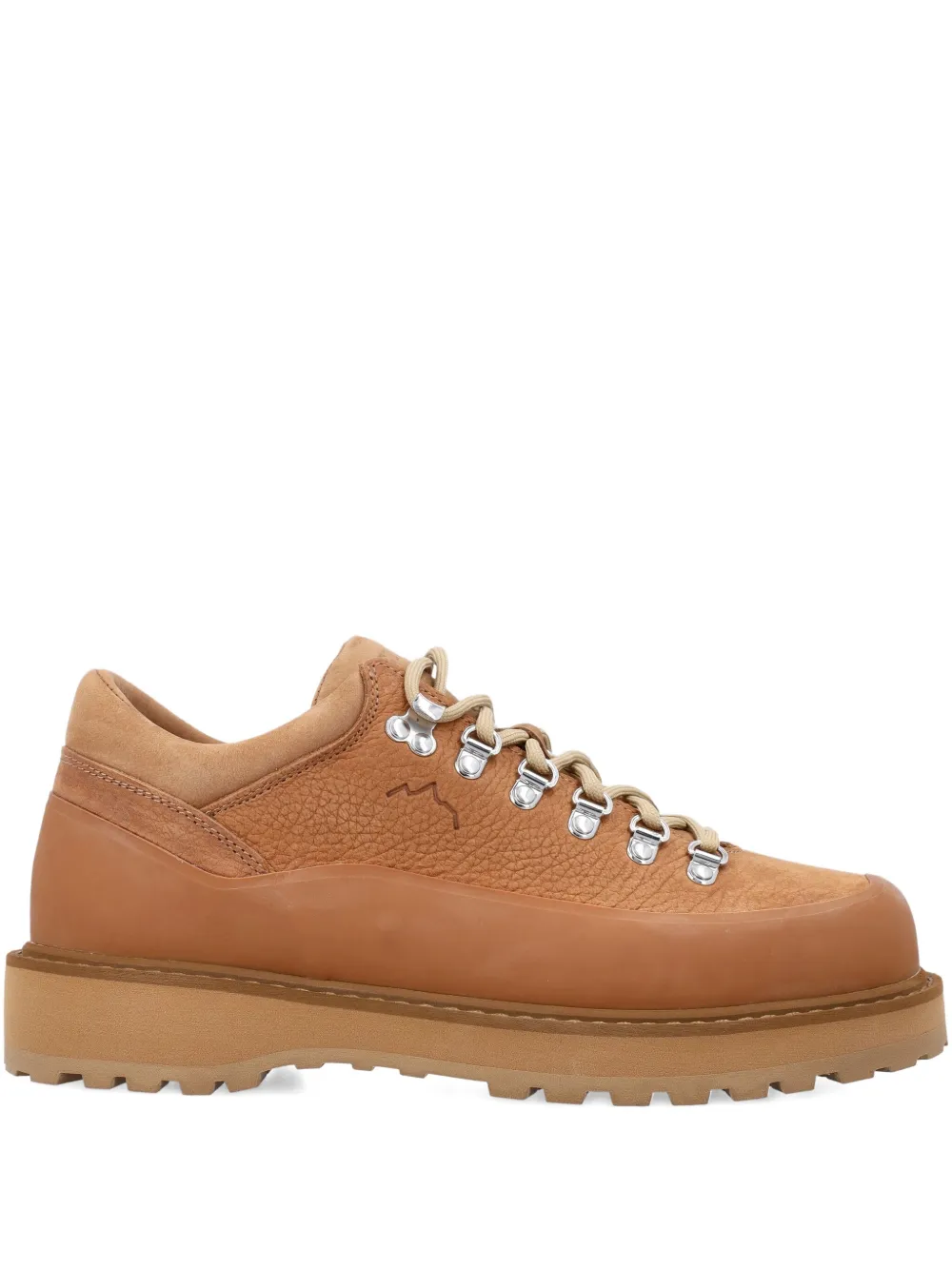 Diemme leather lace-up boots Brown