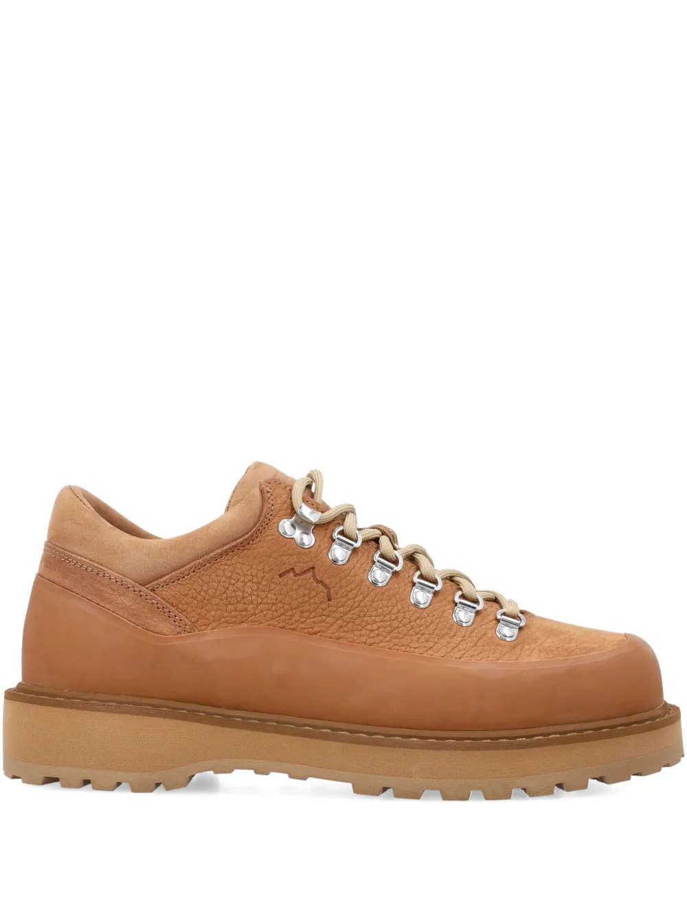 Diemme leather lace-up boots Brown