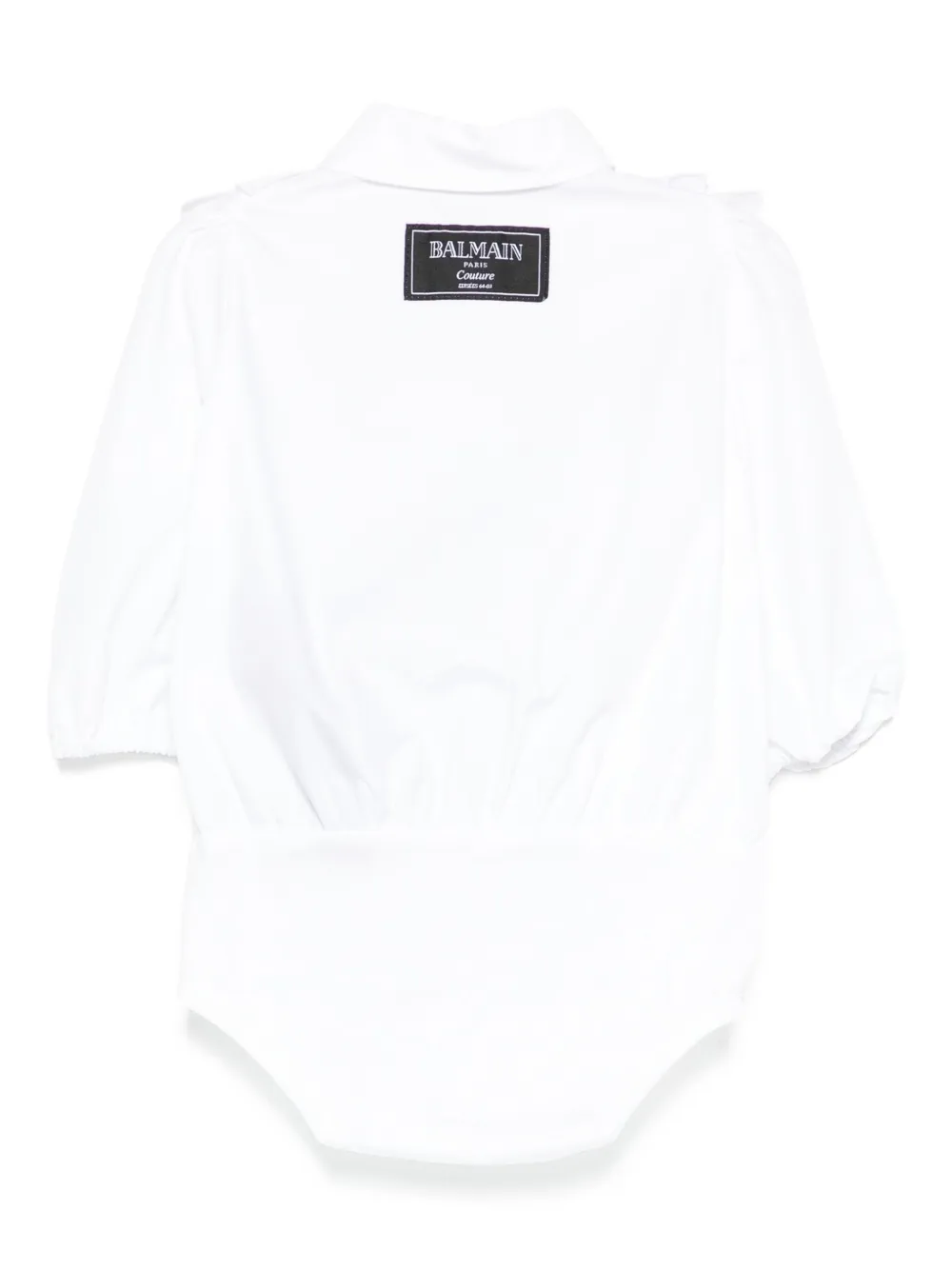 Balmain Kids ruffled body - Wit