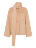 Seventy patch-pocket wool coat - Neutrals