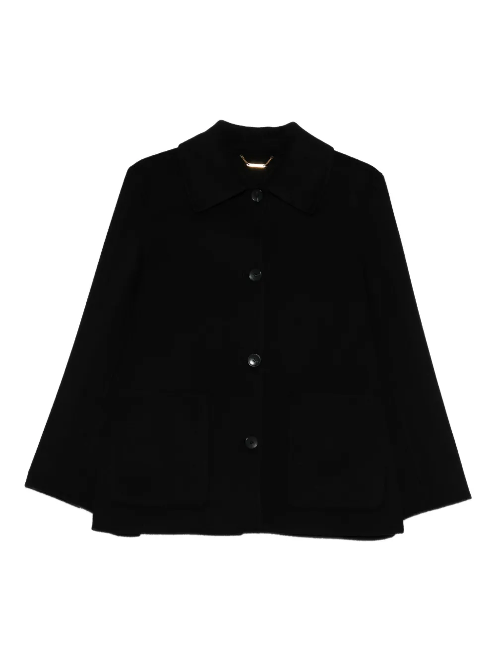 button-fastening long-sleeves jacket