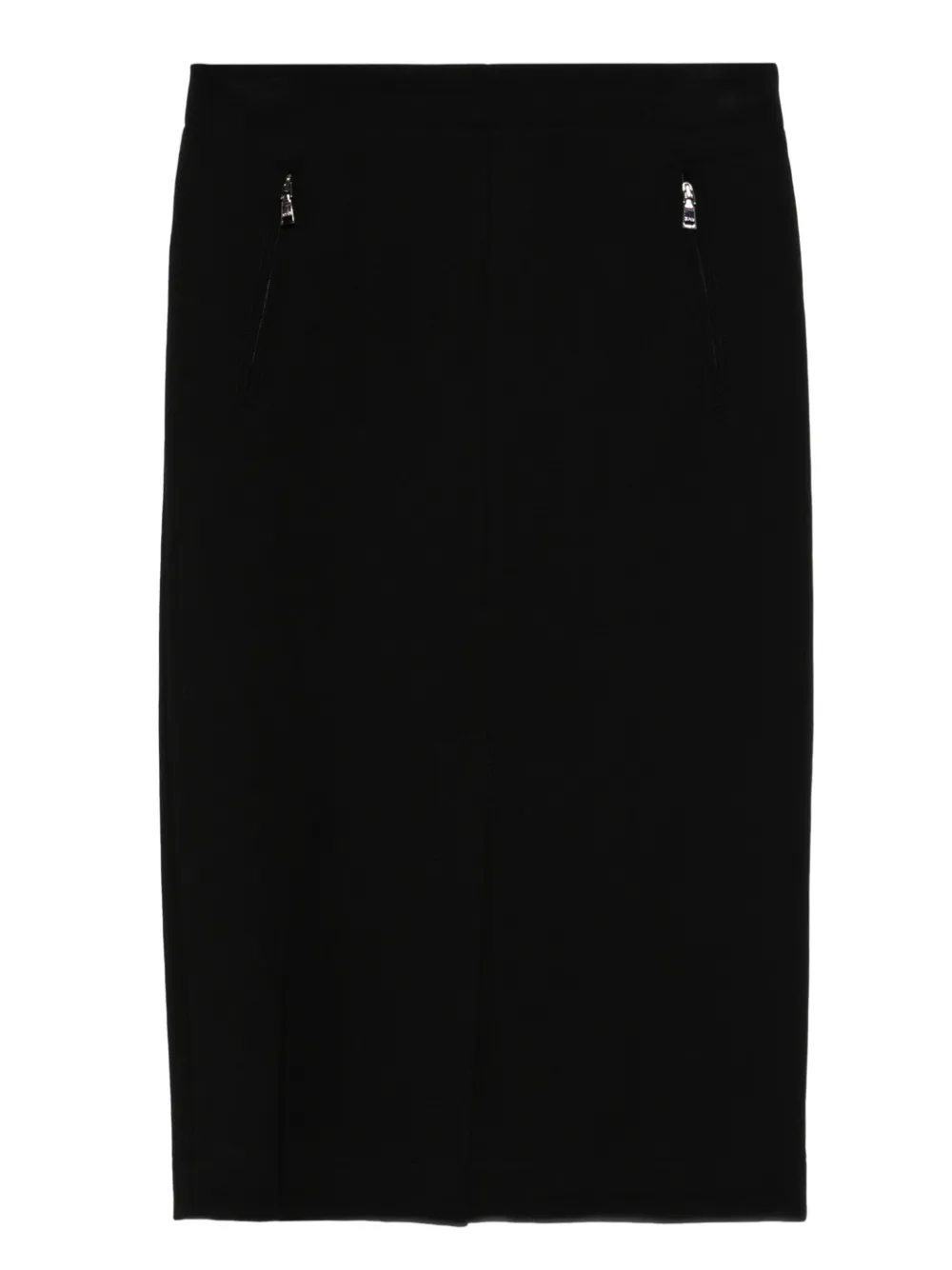 Seventy Mini-rok met rits Zwart
