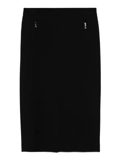 Seventy zip-detail mini skirt