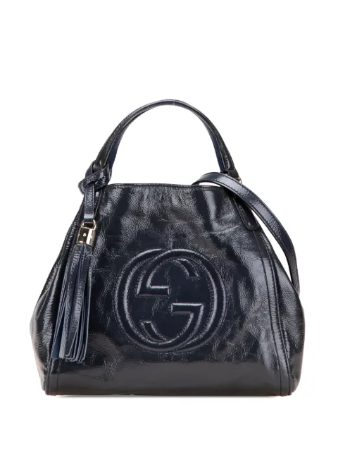 Gucci Pre-Owned 2000-2015 Small Patent Soho satchel