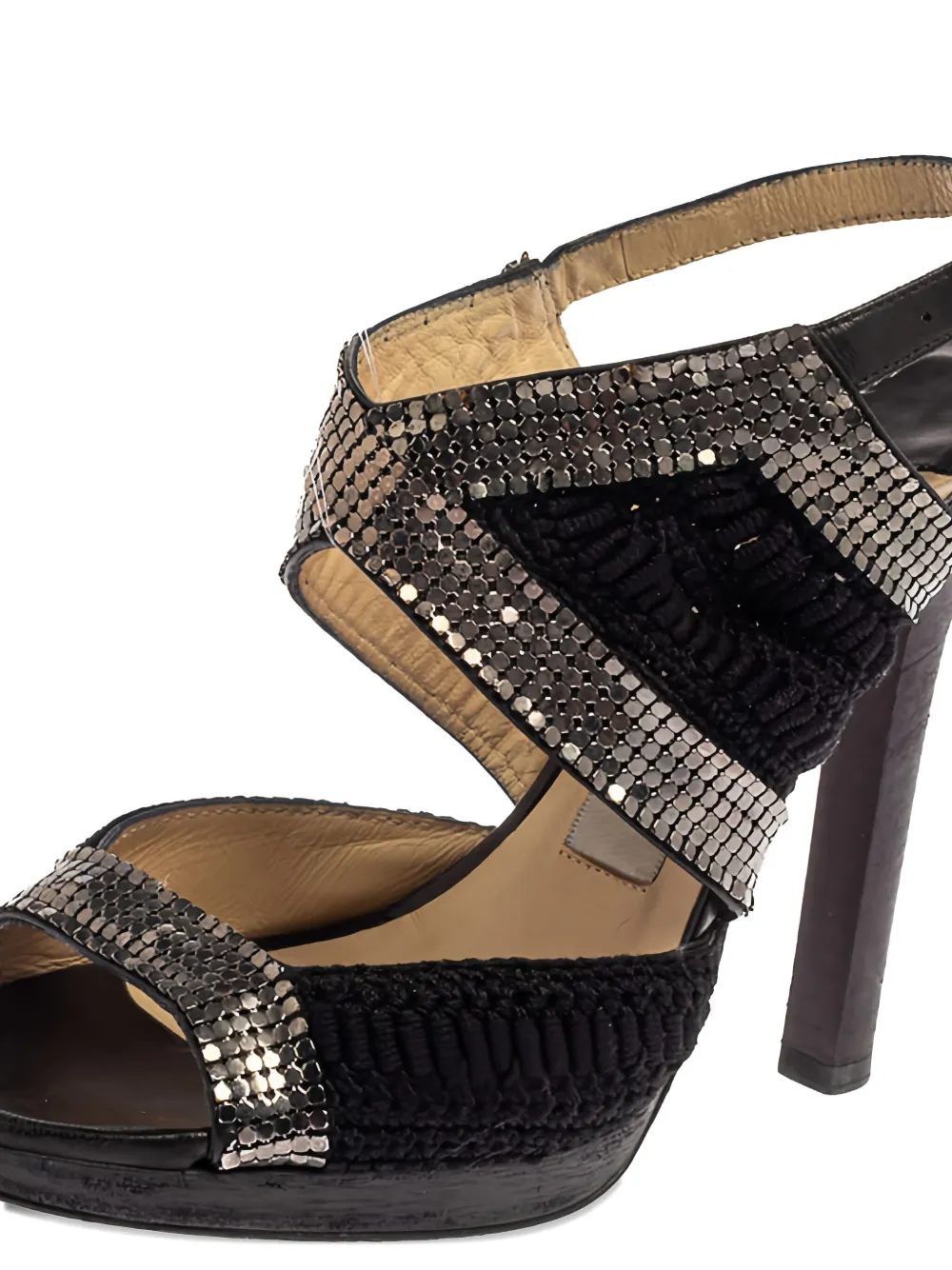 Jimmy Choo Pre-Owned 386630 Black - Zwart