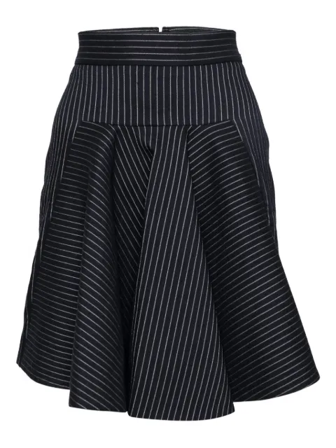Stella McCartney Pre-Owned striped-pattern midi skirt