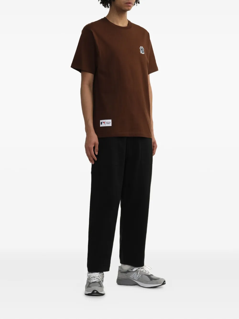 NEW ERA CAP logo-patch T-shirt - Bruin